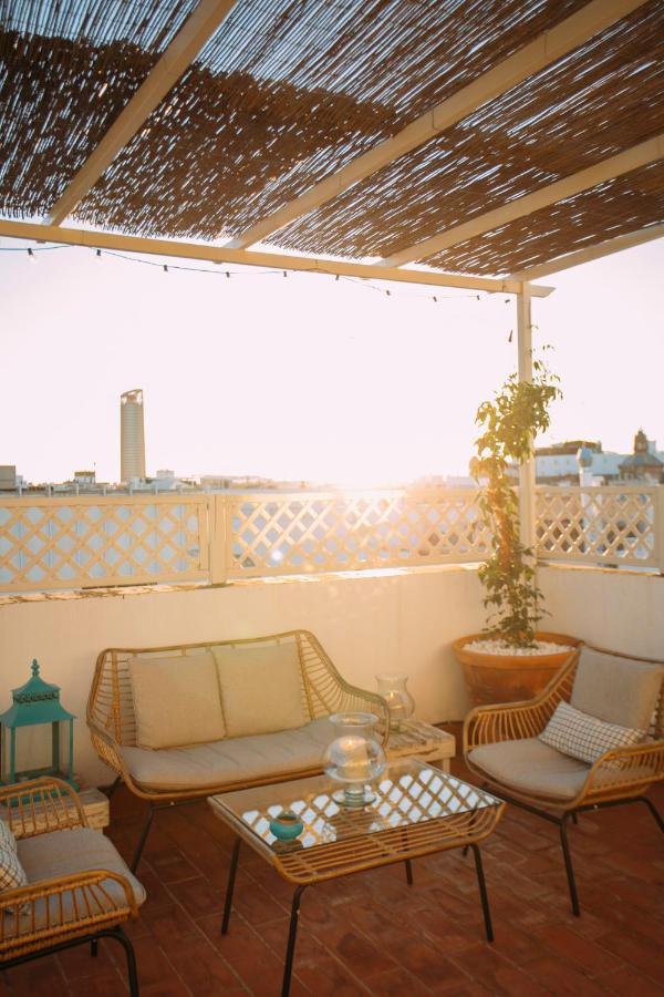 Atico Con Terraza En El Centro De Sevilla Kültér fotó